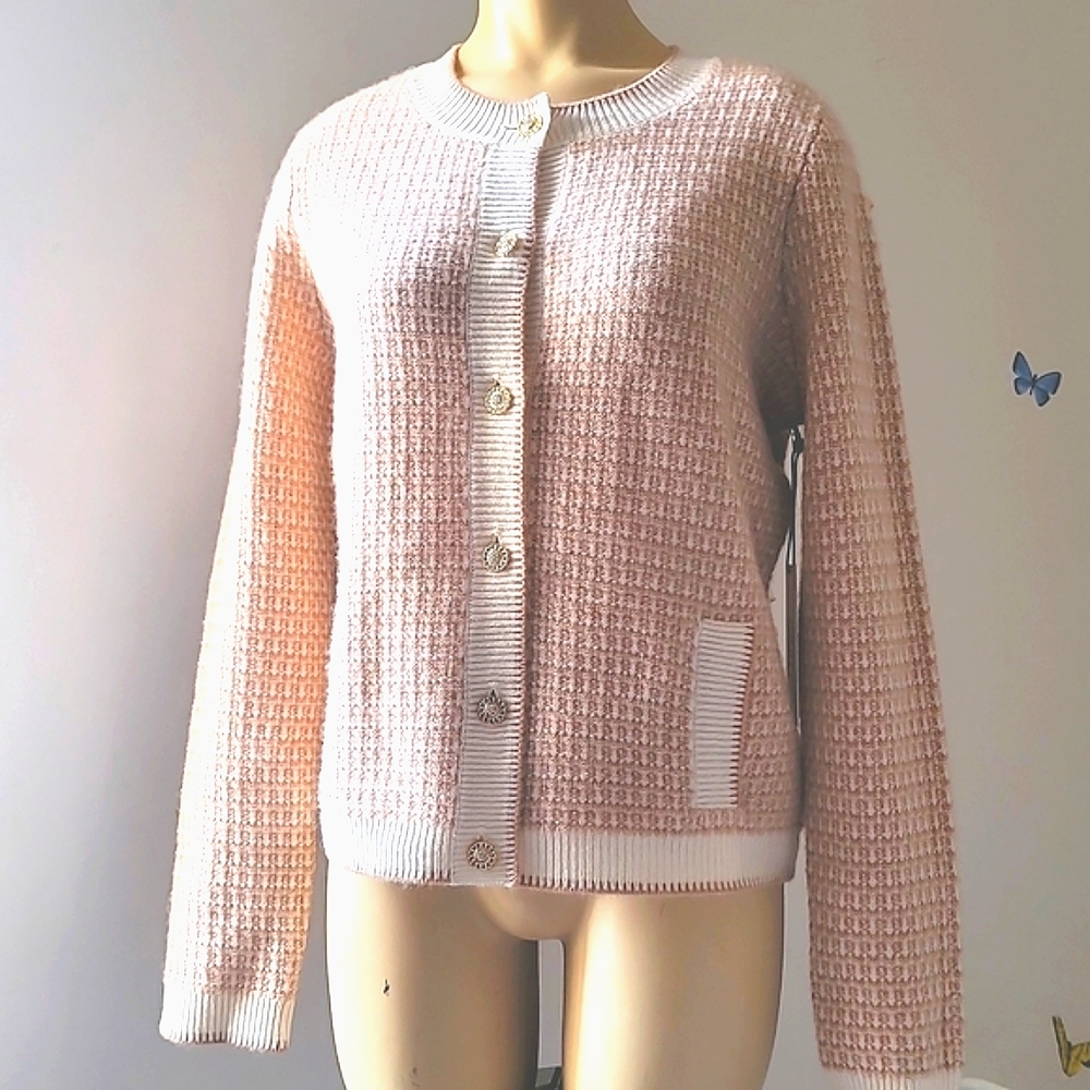 Martha stewart collection soft cashmere cardigan
